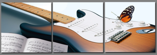 Butterfly on Guitar