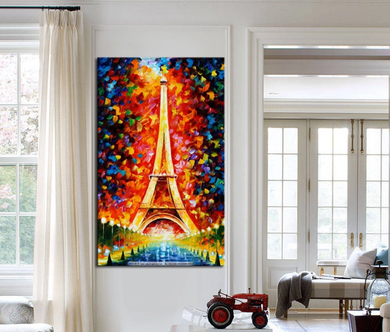 Abstract Eiffel Tower
