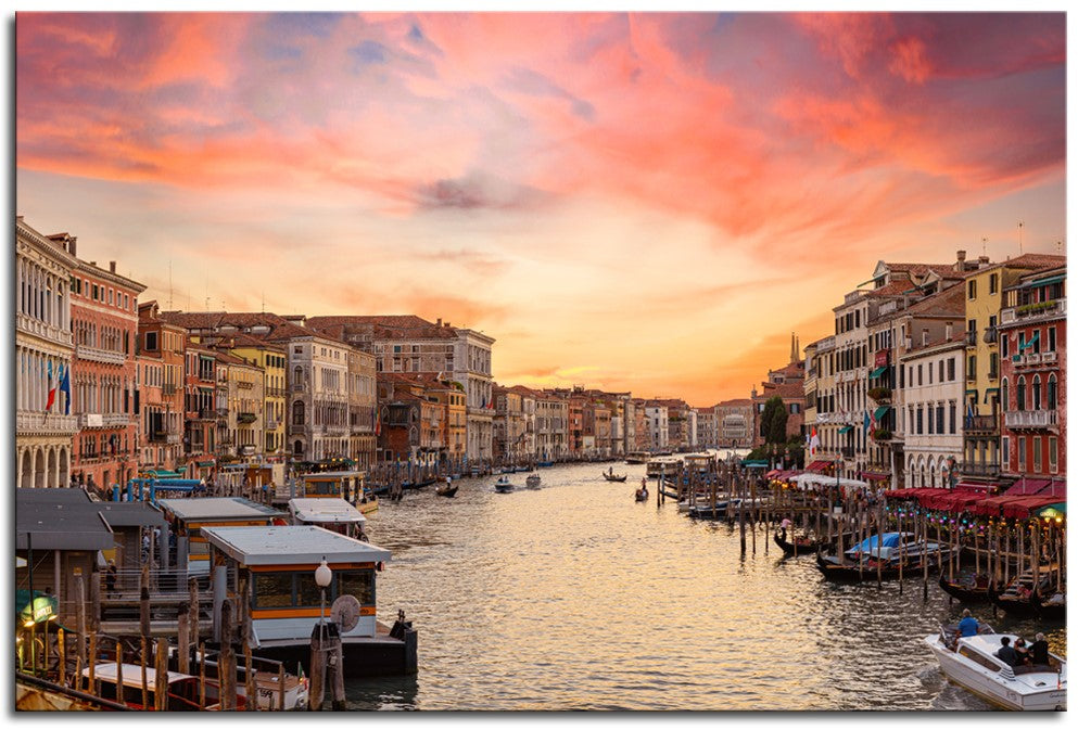 Venice Rialto at Sunset 1JP118