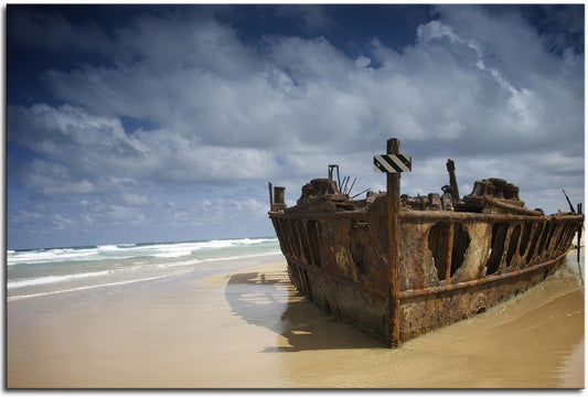 Shipwreck on Fraser Island 1JPD133