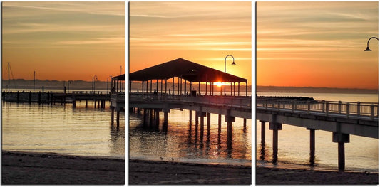 Redcliffe Jetty at Sunrise 1PCH008