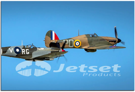 Hurricane & Spitfire in Flight 1PHM050