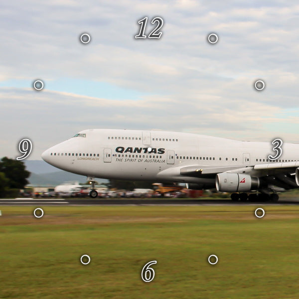 Qantas 747-400 VH-OJA Touching Down for the Last Time 1PTJ011