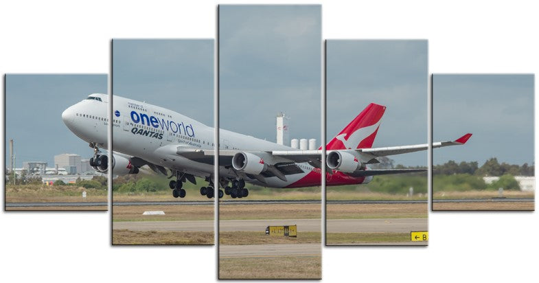 Qantas 747-400 VH-OEF 1PTJ013