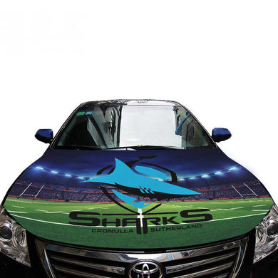 Cronulla Sharks NRL Rugby League Bonnet Logo For Cars & 4Wd`s