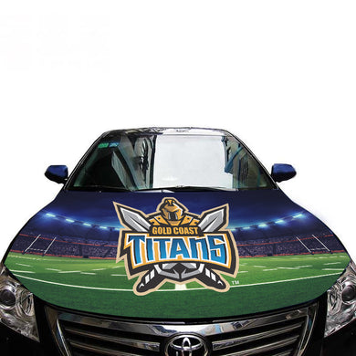 Gold Coast Titans NRL Rugby League Bonnet Logo For Cars & 4Wd`s
