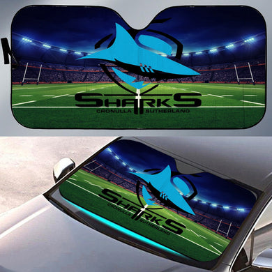 Cronulla Sharks Windcreen Sunshade For Cars & Trucks