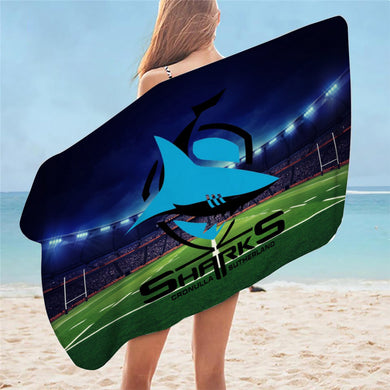 Cronulla Sharks Beach / Bath Towel