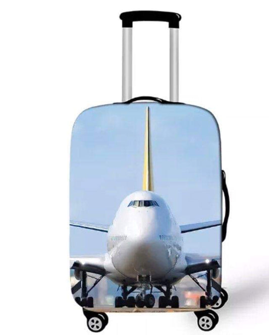 747 Head on Luggage / Suitcase Covers