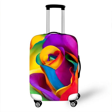 LGBTQ Pride Rose Rainbow Luggage Covers