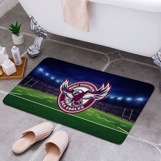 Manly Sea Eagles NRL Shower / Bath Mat