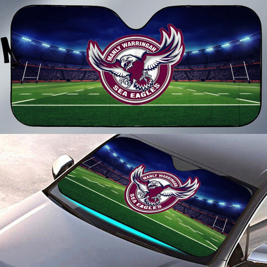 Manly Sea Eagles Windscreen Sunshade For Cars & Trucks