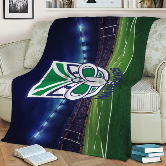 New Zealand Warriors Fleece Throw Blanket