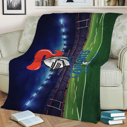 Newcastle Knights Fleece Throw Blanket