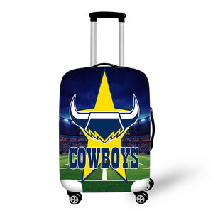 Nth Qld Cowboys NRL Rugby League Luggage / Suitcase Covers