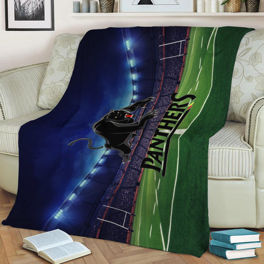 Penrith Panthers Fleece Throw Blanket