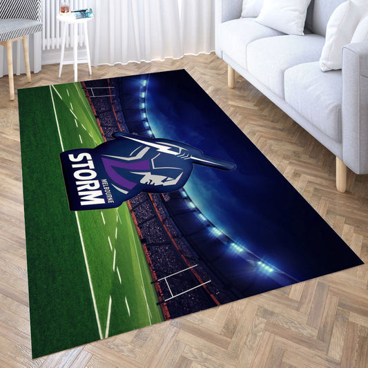 Melbourne Storm Rectangle Rug