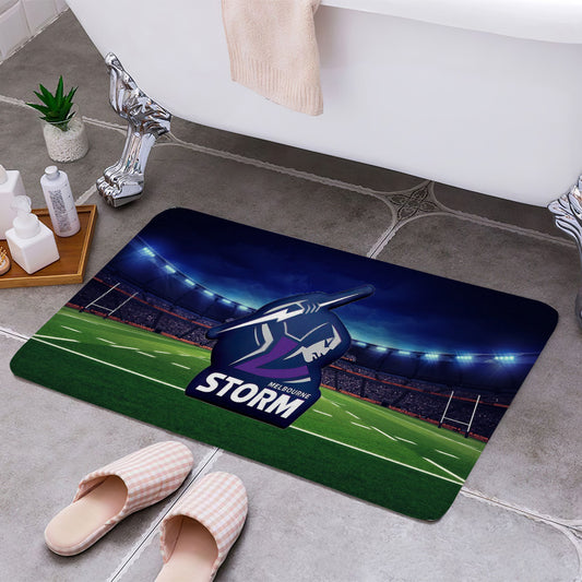 Melbourne Storm NRL Shower / Bath Mat