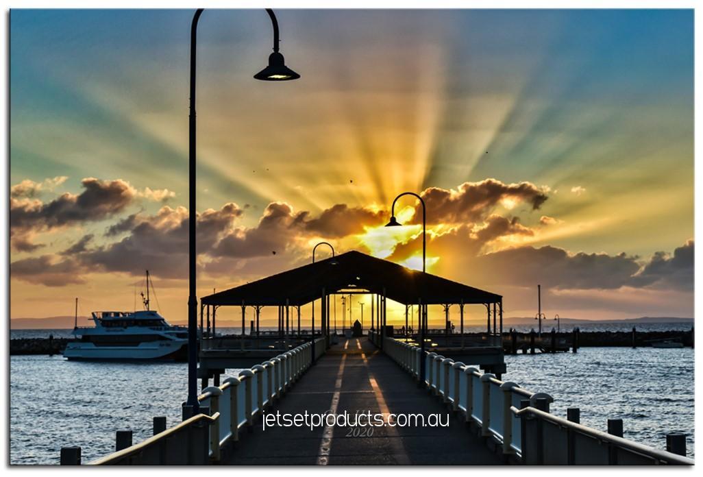 Redcliffe Jetty Stunning Sunrise Qld 1PCH015