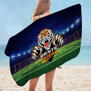 West Tigers Beach / Bath Towel
